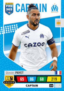 Dimitri Payet Olympique de Marseille 2023 FIFA 365 Captain #218